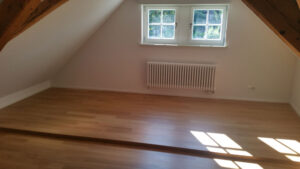 Foto der Arbeit von der reu gmbh beim Pfarrhaus Birmensdorf