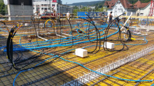 Referenzbild der Arbeit von der reu gmbh beim Neubau Annex auf dem Postareal Baden.