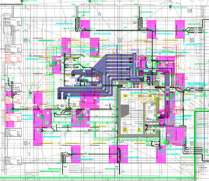Referenzbild der Arbeit von der reu gmbh beim Neubau Annex auf dem Postareal Baden.
