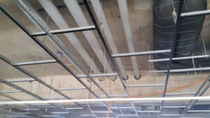 Referenzbild der Arbeit von der reu gmbh beim Neubau Annex auf dem Postareal Baden.