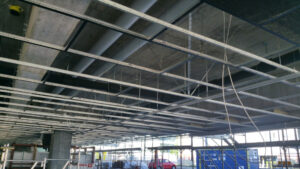 Referenzbild der Arbeit von der reu gmbh beim Neubau Annex auf dem Postareal Baden.