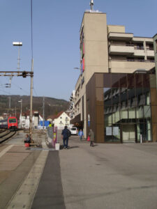 Foto der Arbeit von reu gmbh beim Postareal Baden