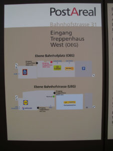 Foto der Arbeit von reu gmbh beim Postareal Baden